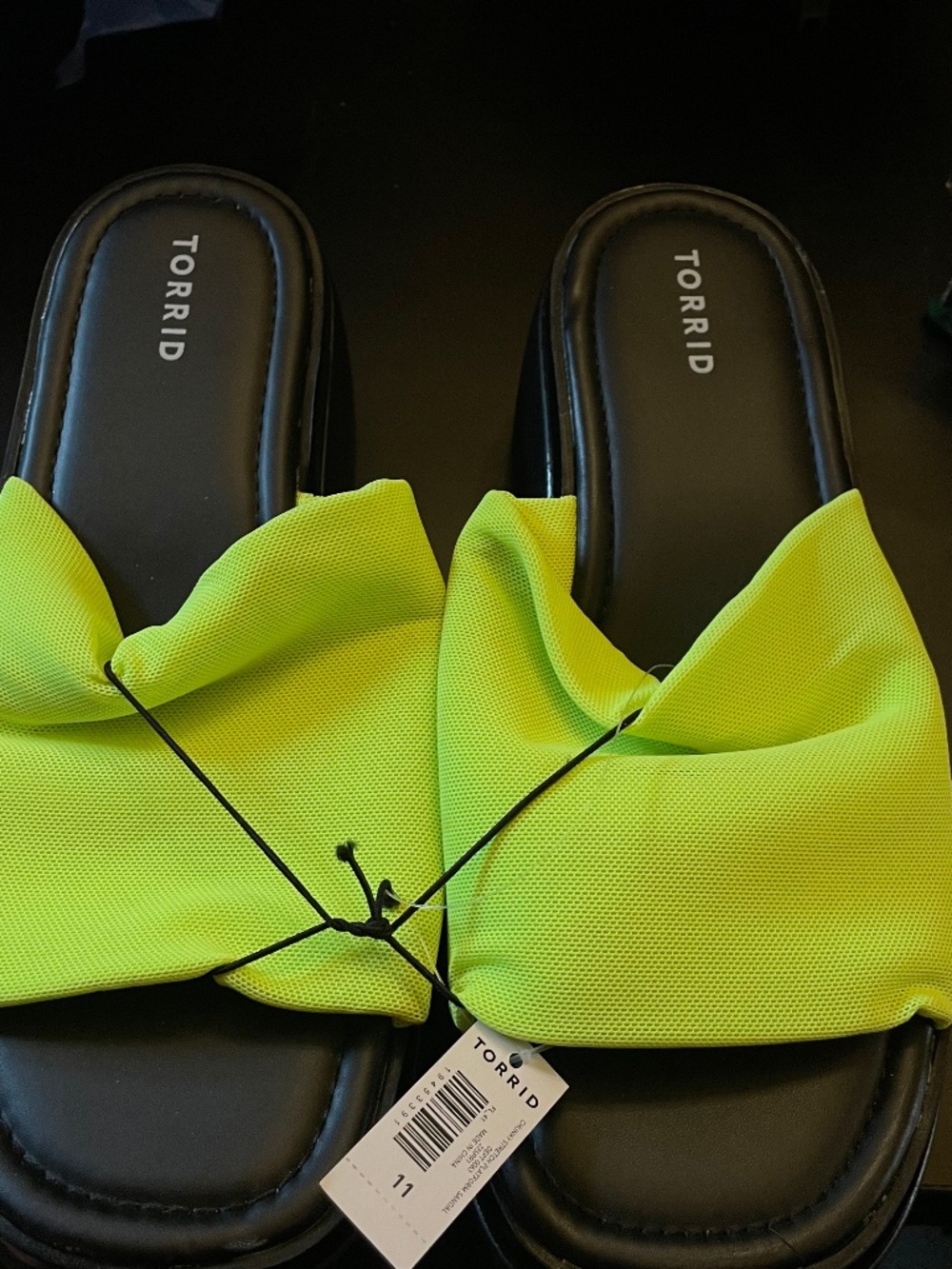 Torrid lime Green wedges